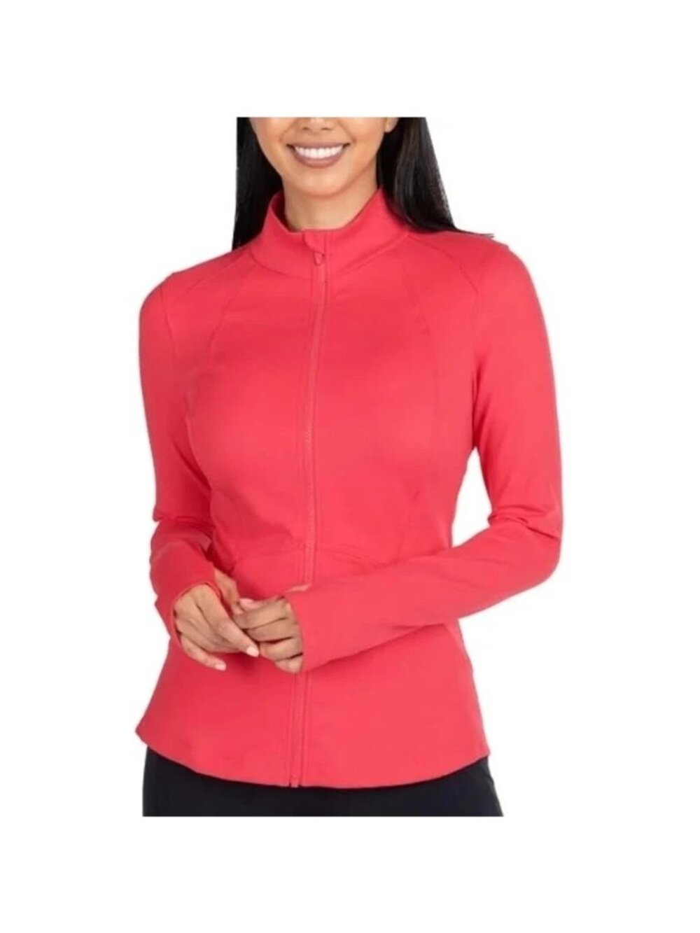 NWT Spyder Active Women's XXL Full-Zip Yoga Jacket Pink  Stretch